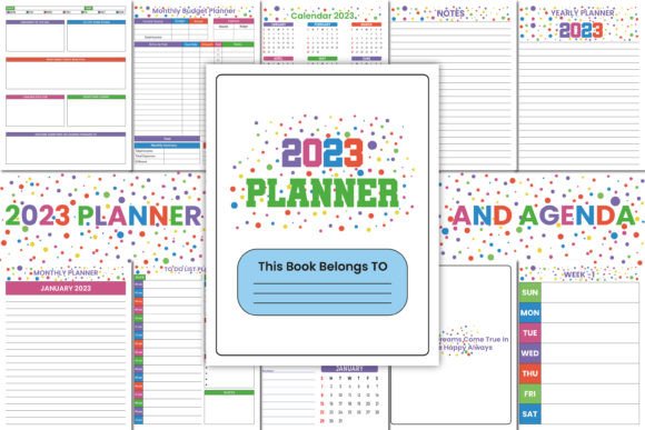 Download 2023 Planner and Agenda - 2023 Collection