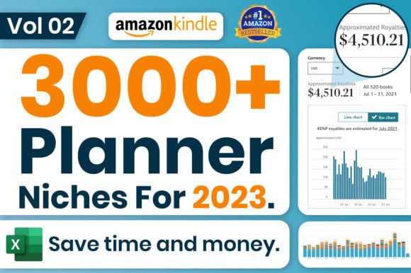 Download 3000+ Planner Niches 2023 for Amazon KDP - Amazon Collection