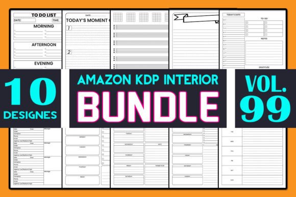 Download Low Content KDP Interior Bundle - Low content Collection