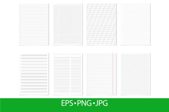 Download Realistic Notebook Blank Lined - Lined Collection