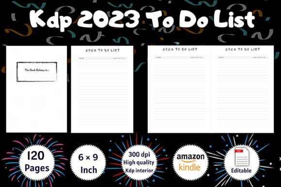 Download Kdp 2023 to Do List - 2023 Collection