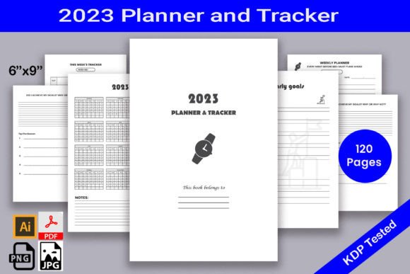 Download 2023 Planner and Tracker Paperback - 2023 Collection
