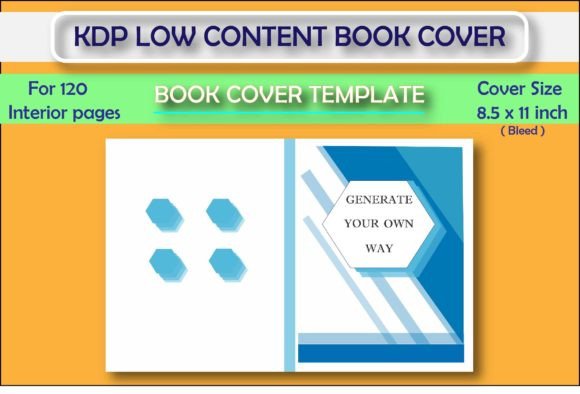 Download Book Cover Template for KDP Low Content - Low content Collection