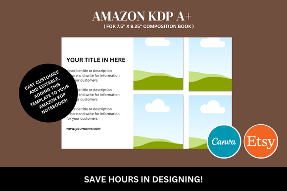 Download Amazon KDP a+ Canva Mockup - Amazon Collection