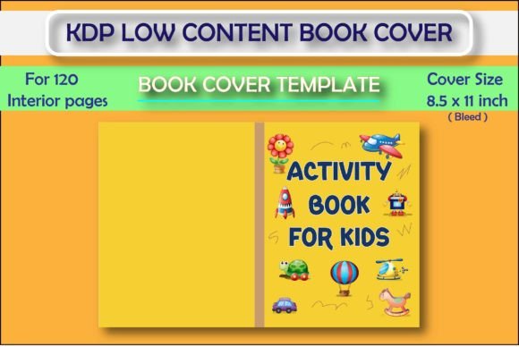 Download Activity Book Cover for KDP Low Content - Low content Collection