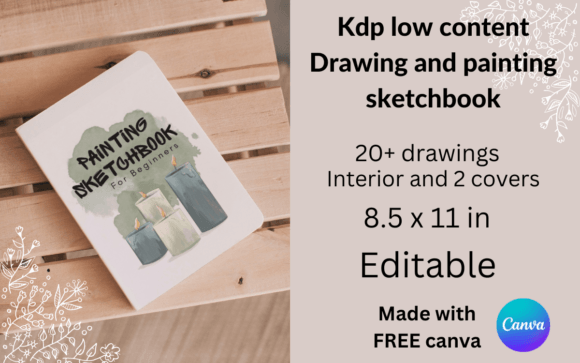 Download Kdp Low Content Painting Sketchbook - Low content Collection